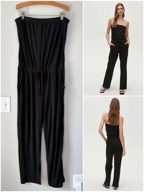 Michael Stars Skye Strapless Jumpsuit